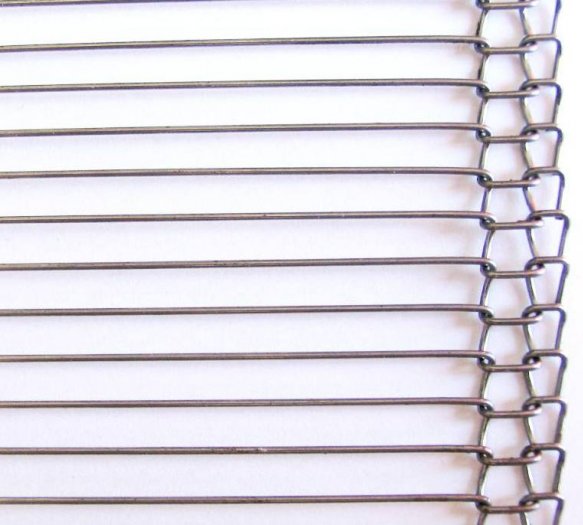 Stainless steel small tubes fitting for conveyor belts